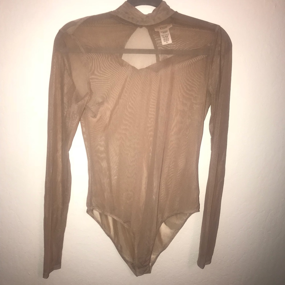 See trough body suit